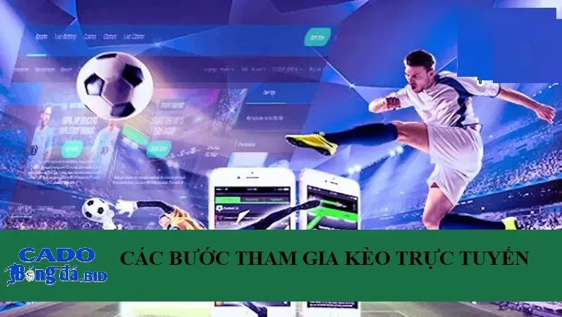 Các bước tham gia Kèo trực tuyến qua Cá Độ Bóng Đá