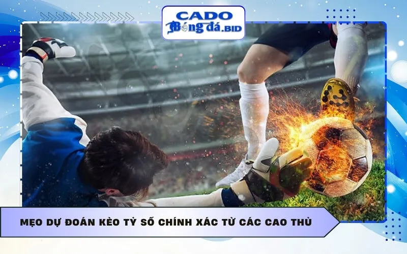 Mẹo dự đoán kèo tỷ số chính xác từ các cao thủ