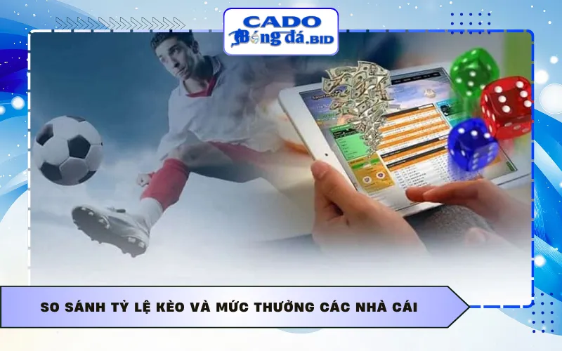 So sánh tỷ lệ kèo và mức thưởng các nhà cái
